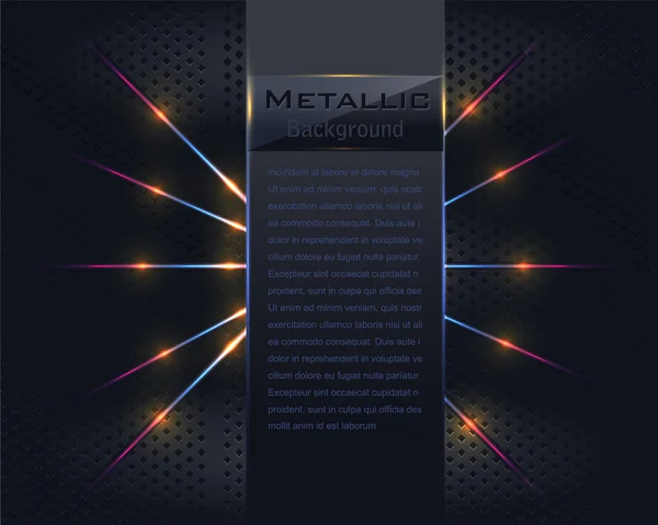 Metallic Vector Background — Stock Photo, Image