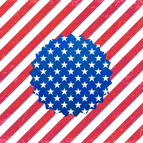 United States of America 4th of July Happy Independence Day — Stock Vector