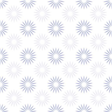 Abstract blue doodle stars striped seamless pattern. Print background. Surface pattern design. 