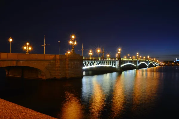 São Petersburgo, Ponte Trinity — Fotografia de Stock