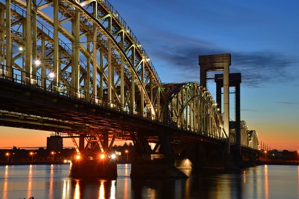 St. Petersburg The Finnish Bridge — Stock Photo, Image