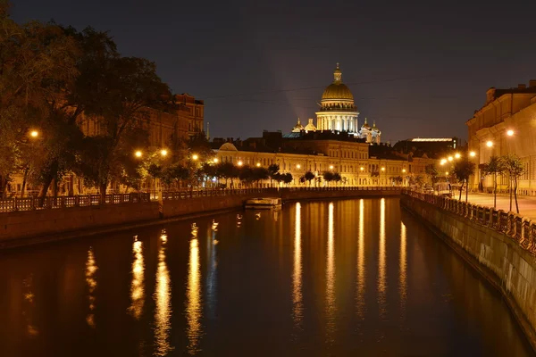 San Petersburgo, el río Moika — Foto de Stock