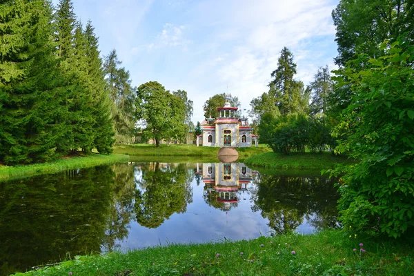 Sankt petersburg, Pusjkin, catherine park — Stockfoto