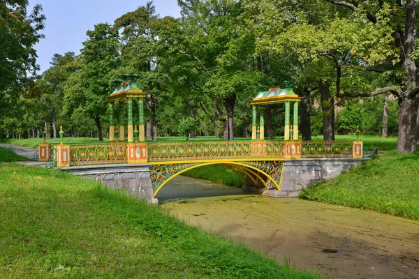 Saint petersburg, Puškin, Alexandr park — Stock fotografie