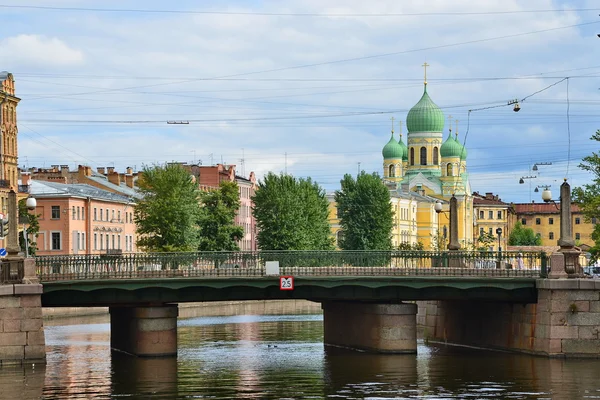 Saint petersburg, köprü alarchin — Stok fotoğraf