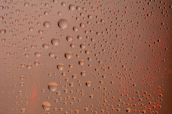 Full Frame Textures Formed Bubbles Drops Water Background Water Drops — Stock Photo, Image