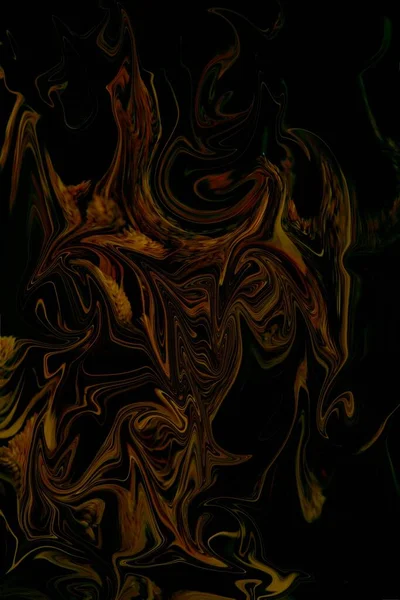 金箔のグランジの質感の背景 抽象ベクトルパターン そうだ 火と炎の言語の要約画像 — ストック写真