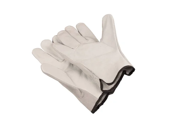 作業用手袋白い背景に保護作業用手袋白い上に保護作業用手袋 — ストック写真