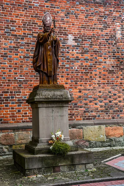 Drogobic Lviv Region Ukraine September 2021 Pope John Paul Ancient — Foto de Stock