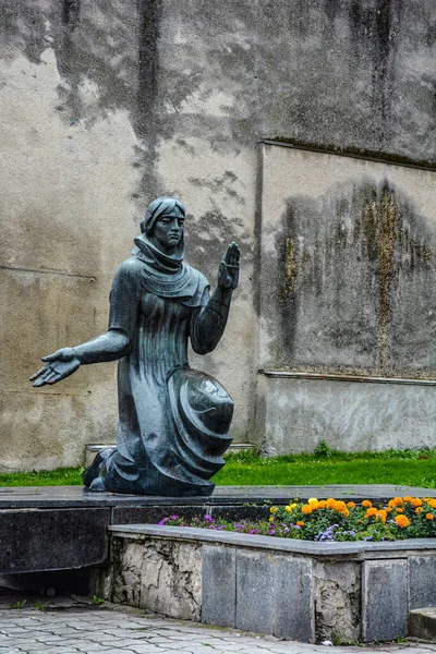 Drogobich Lviv Region Ukraine September 2021 Western Wall Monument Commemorating — Stock fotografie