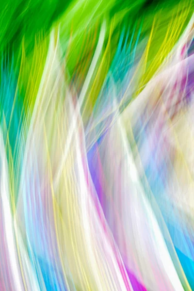 Defocused Multicolored Belt Creating Wave Patterns Multi Colored Abstract Blurred — Stock Fotó