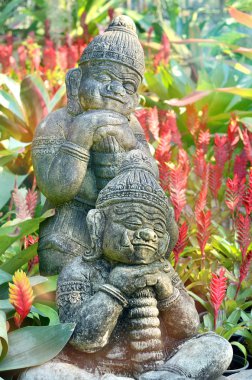 zevk güzel bir bahçe içinde