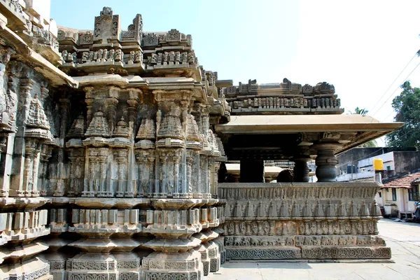Tempio Harihareshwara Harihar Karnataka India — Foto Stock