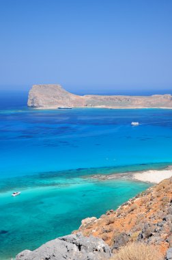 balos, Crete lagoon