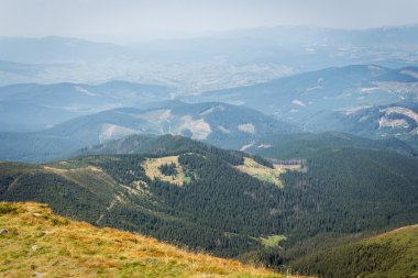 Ukrayna, Karpatlar, dağ manzarası