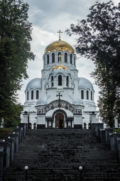 Ucrânia, Kamyanets-Podilskyy, Igreja Ortodoxa — Fotografia de Stock