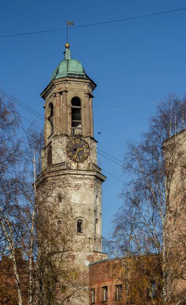 Russia, Vyborg, Torre dell'orologio — Foto Stock