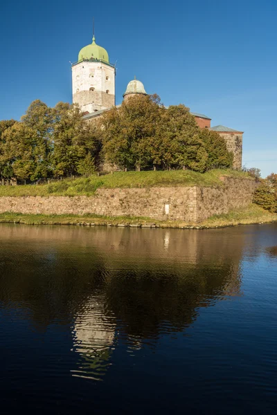 비보르크, 러시아 중세 스칸디나비아 성 — 스톡 사진