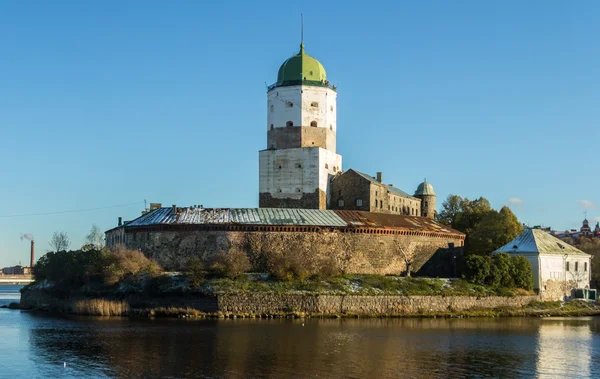 Rusland, vyborg, middeleeuwse Scandinavische kasteel — Stockfoto