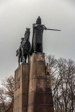 gediminas anıt, vilnius, Litvanya