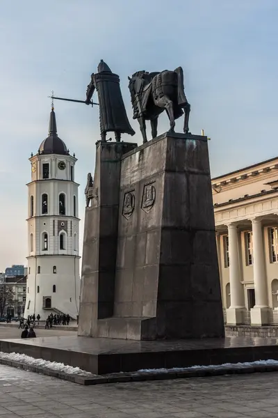 gediminas anıt, vilnius, Litvanya