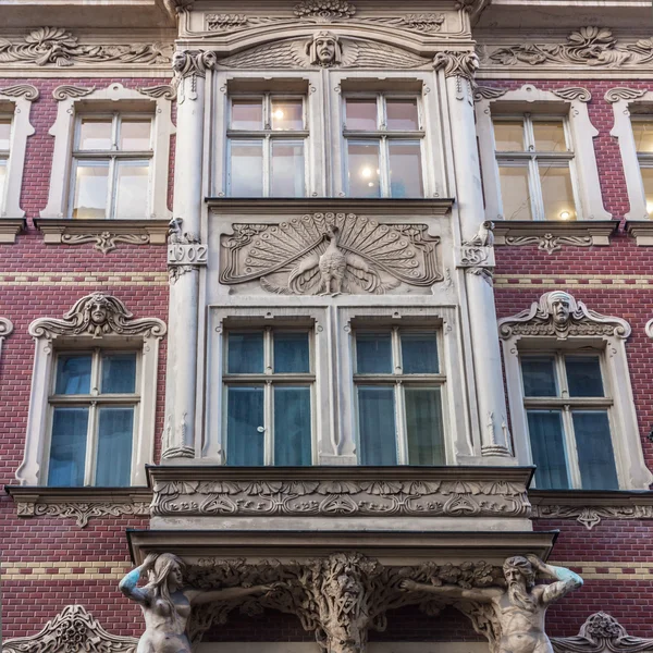 Riga, Letland, gebouw in oude stad — Stockfoto