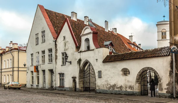 Tallinn, Estonia, Building at old center — Stock Photo, Image