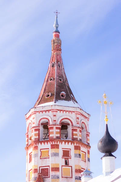 Rusya, suzdal, kilise kule — Stok fotoğraf