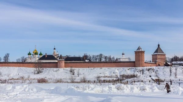 ロシア、suzdal、聖 euthymius 修道院 — ストック写真