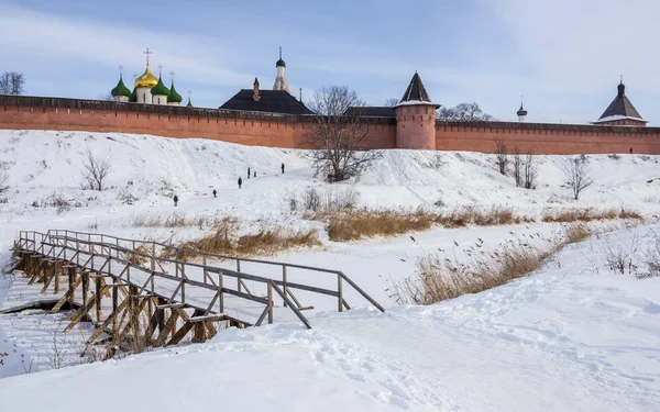 Rusya, suzdal, duvar kutsal euthymius Manastırı