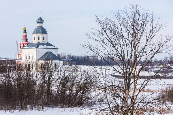 Russia, Suzdal, Winter landscape — Stock Photo, Image