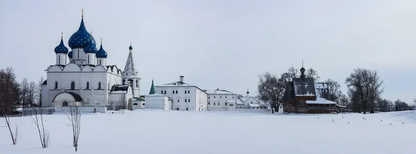 Rússia, Suzdal, Igrejas do centro histórico Fotografias De Stock Royalty-Free