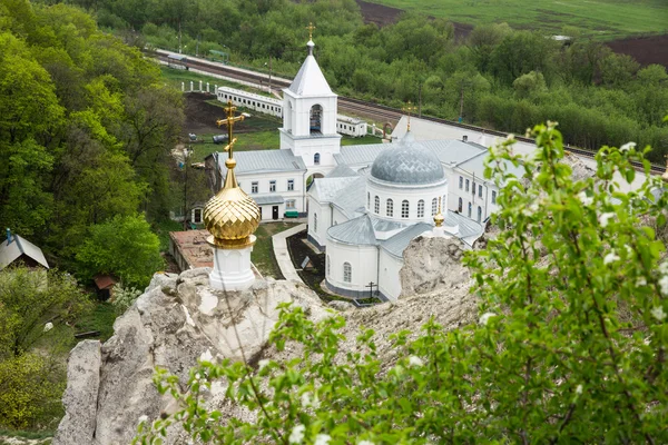 Rusia, Divnogorie, monasterio ortodoxo — Foto de Stock