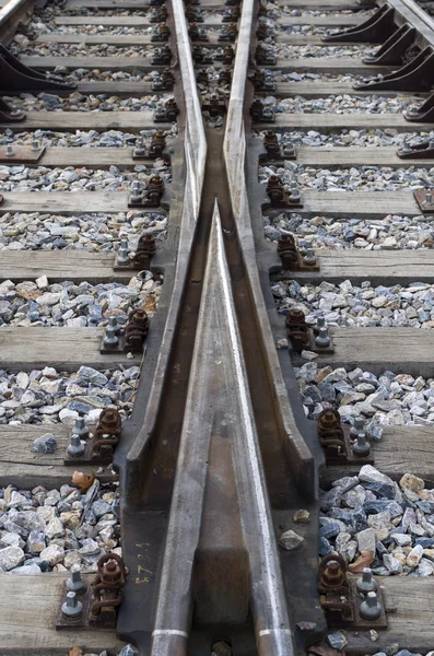 Train rails — Stock Photo, Image