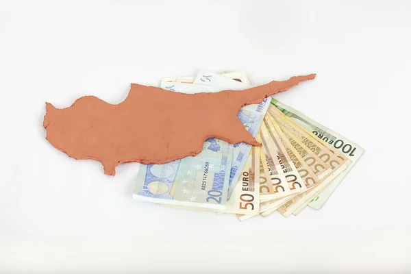 (Concept Cyprus financial crisis) — Stock Photo, Image