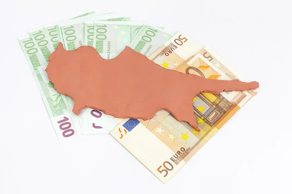 (Concept Cyprus financial crisis) — Stock Photo, Image