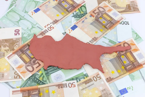 (Concept Cyprus financial crisis) — Stock Photo, Image