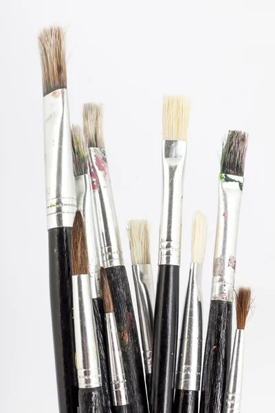 Many paint brushes — Stock Photo, Image