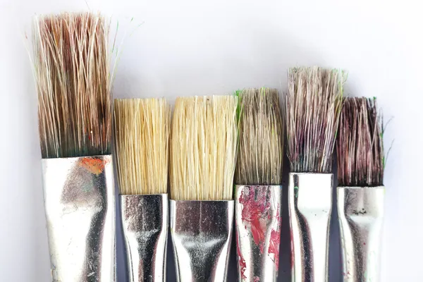 Many paint brushes — Stock Photo, Image