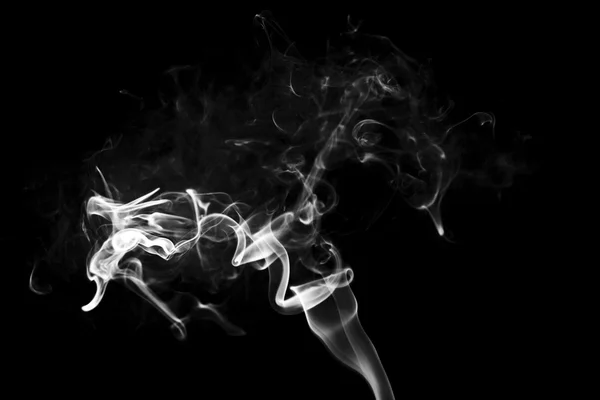 La figure abstraite de la fumée — Photo