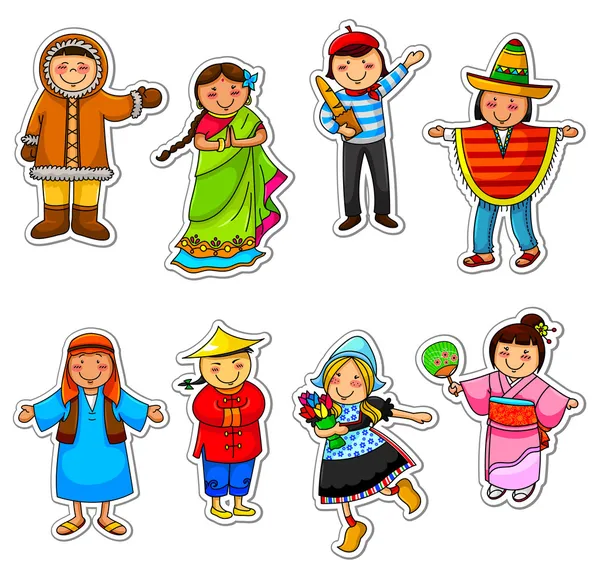 Diversidad cultural — Vector de stock