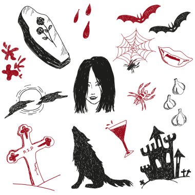 vampir doodles