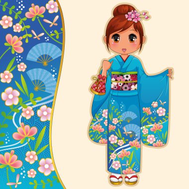 kimono kız