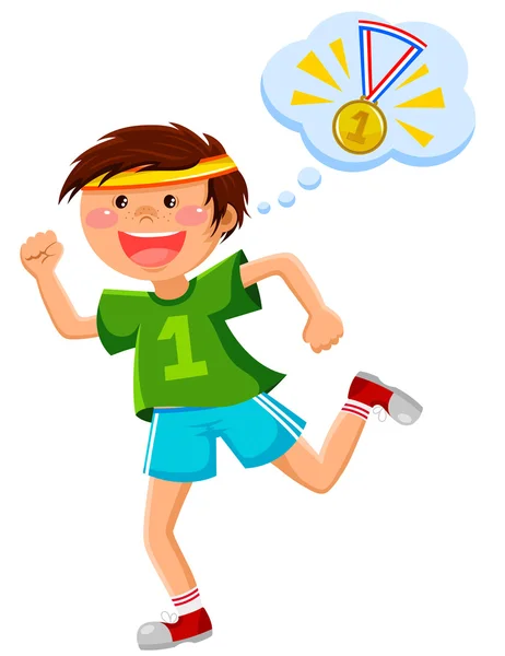 Turecko běh běžec kreslený izolované — Stock Vektor © patrimonio #31082443