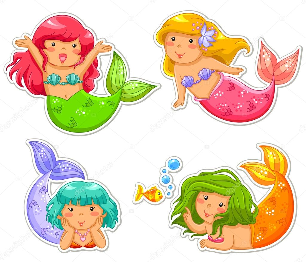 Little mermaids