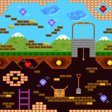 Retro video oyunu