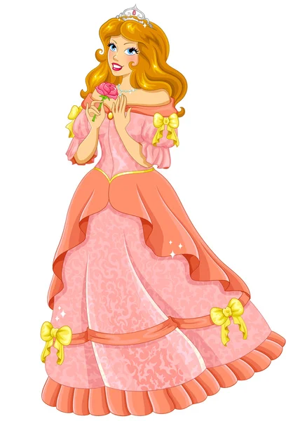 Belle princesse — Image vectorielle