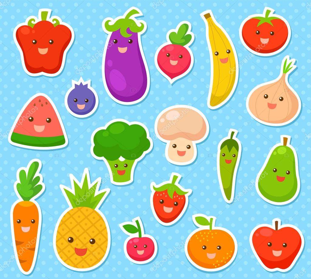 果物や野菜 ストックベクター C Ayeletkeshet