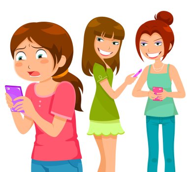 cep telefonu üzerinden zorbalık