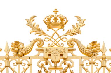 Golden gate Versailles chateau de versailles. Paris, Fransa, Avrupa.